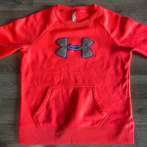 Under Armour pink Sweatshirt Size M cold gear